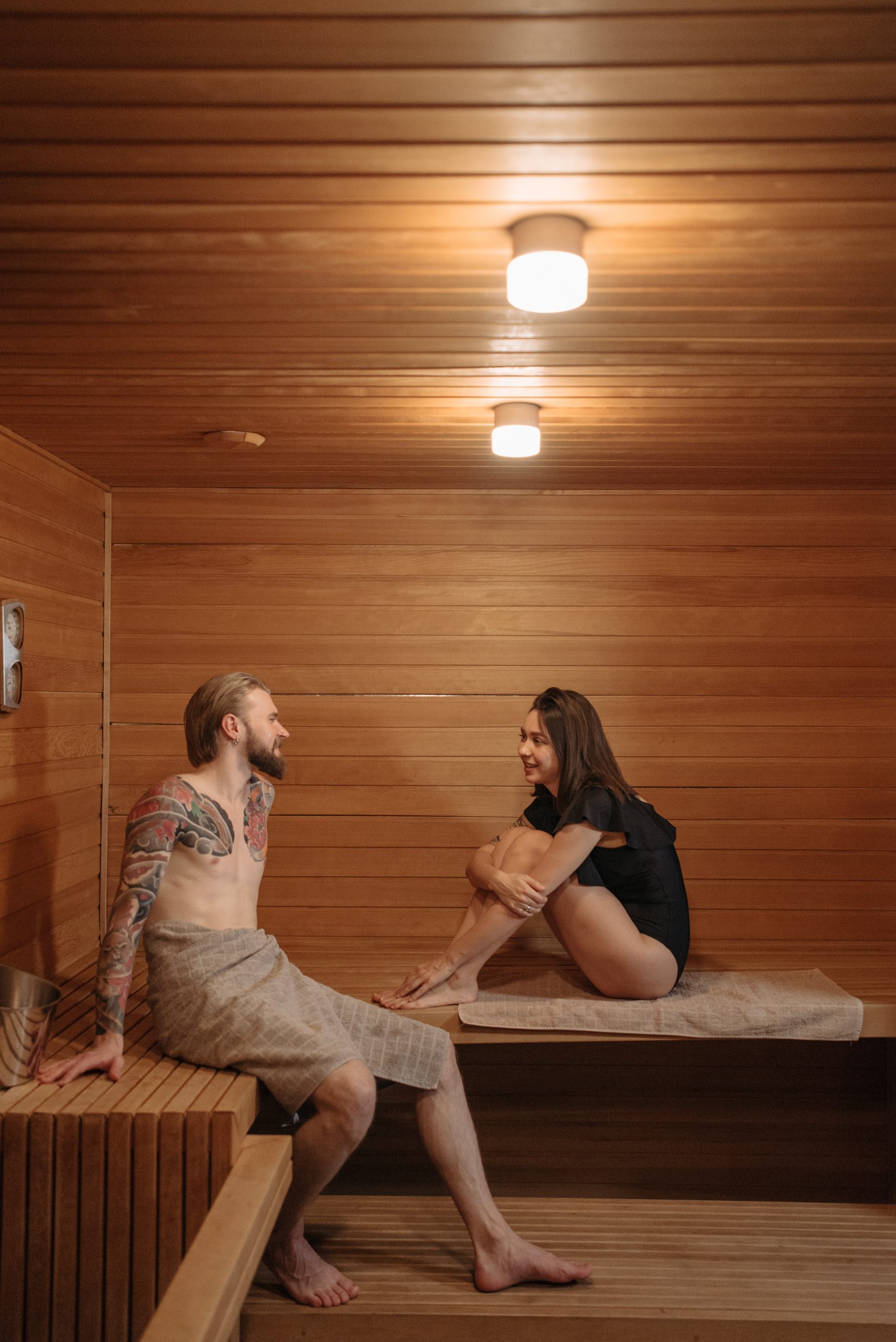 ogrodowa sauna zewnętrzna
